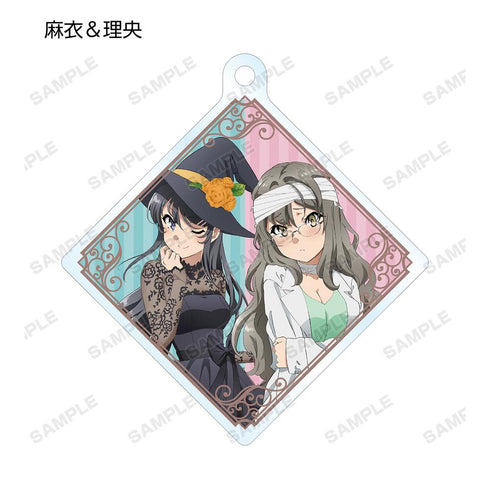 『青春ブタ野郎はバニーガール先輩の夢を見ない』描き下ろしイラスト ハロウィンver. トレーディングアクリルキーホルダー(単位/BOX)【202512再販】