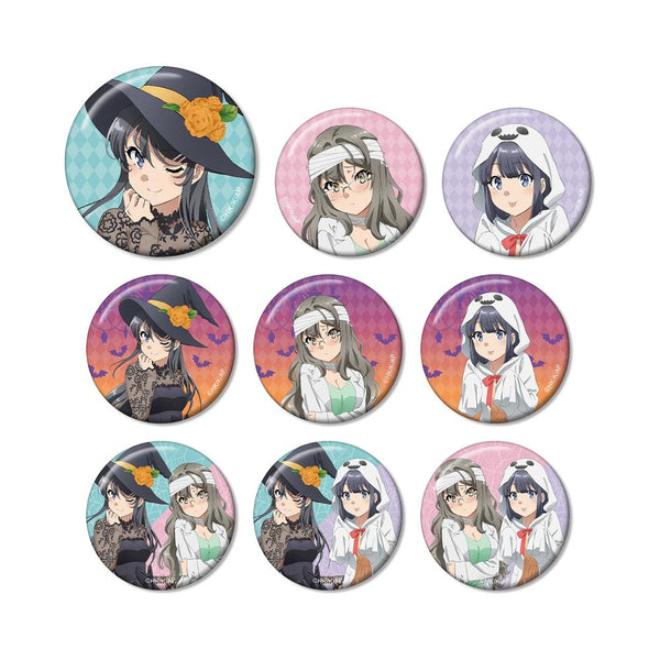 『青春ブタ野郎はバニーガール先輩の夢を見ない』描き下ろしイラスト ハロウィンver. トレーディング缶バッジ(単位/BOX)【202512再販】