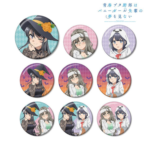『青春ブタ野郎はバニーガール先輩の夢を見ない』描き下ろしイラスト ハロウィンver. トレーディング缶バッジ(単位/BOX)【202512再販】