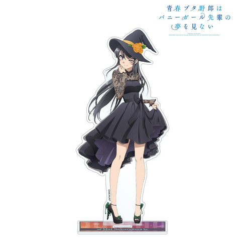 『青春ブタ野郎はバニーガール先輩の夢を見ない』描き下ろしイラスト 桜島麻衣 ハロウィンver. BIGアクリルスタンド【202503再販】