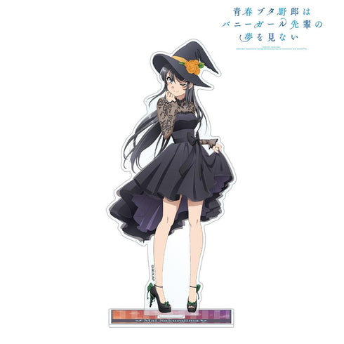 『青春ブタ野郎はバニーガール先輩の夢を見ない』描き下ろしイラスト 桜島麻衣 ハロウィンver. BIGアクリルスタンド【202604再販】