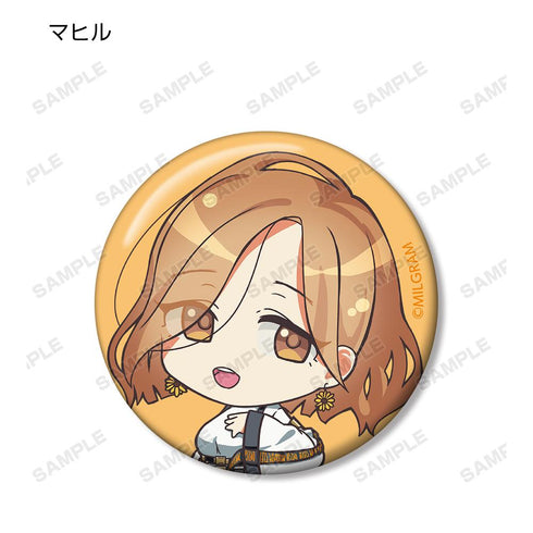 『MILGRAM -ミルグラム-』トレーディング ちびキャラ 缶バッジ(単位/BOX)【202601再販】