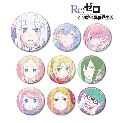 『Re:ゼロから始める異世界生活』トレーディング Ani-Art 第3弾 缶バッジ(単位/BOX)【202506再販】