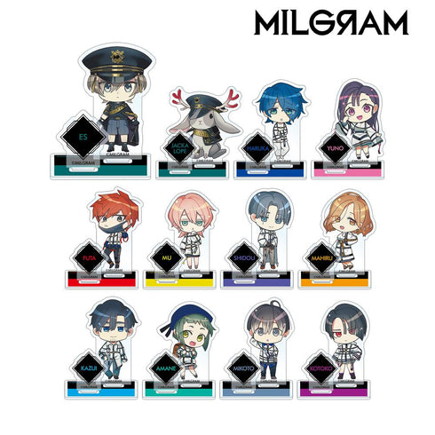 『MILGRAM -ミルグラム-』トレーディング ちびキャラ アクリルスタンド(単位/BOX)【202506再販】
