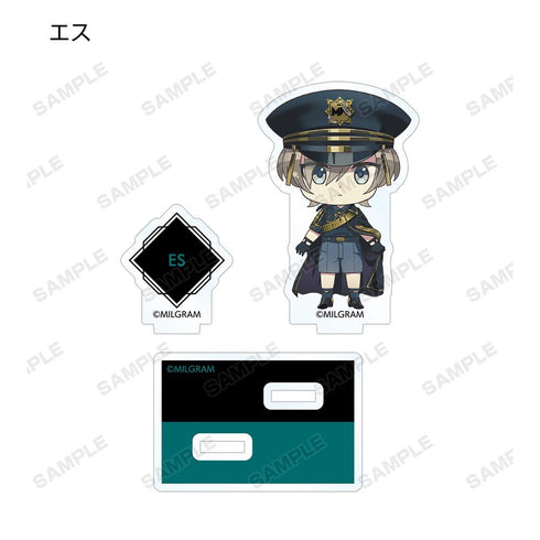 『MILGRAM -ミルグラム-』トレーディング ちびキャラ アクリルスタンド(単位/BOX)【202506再販】