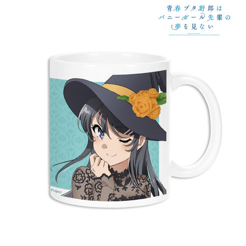 『青春ブタ野郎はバニーガール先輩の夢を見ない』描き下ろしイラスト 桜島麻衣 ハロウィンver. マグカップ【202509再販】