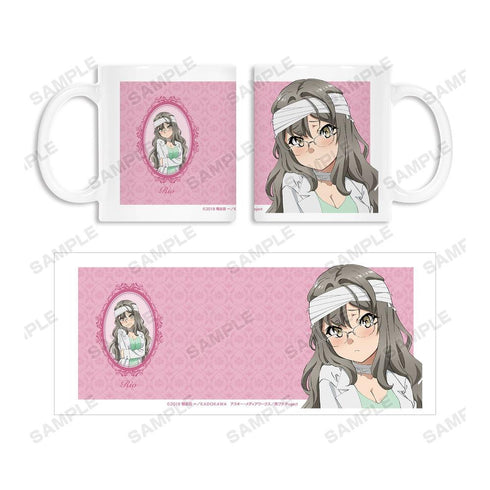 《青春豬男不會做兔女郎學姊的夢》全新繪製插圖 雙葉理央 萬聖節版 馬克杯【202604再版】
