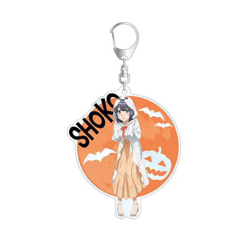 『青春ブタ野郎はバニーガール先輩の夢を見ない』描き下ろしイラスト 牧之原翔子 ハロウィンver. BIGアクリルキーホルダー【202503再販】
