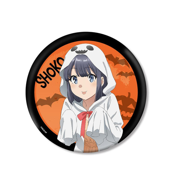 『青春ブタ野郎はバニーガール先輩の夢を見ない』描き下ろしイラスト 牧之原翔子 ハロウィンver. BIG缶バッジ【202512再販】