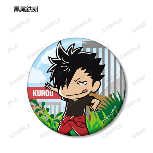 『ハイキュー!! TO THE TOP × 東武動物公園』ちびキャラ 飼育係ver. トレーディング缶バッジ(単位/BOX)【202506再販】