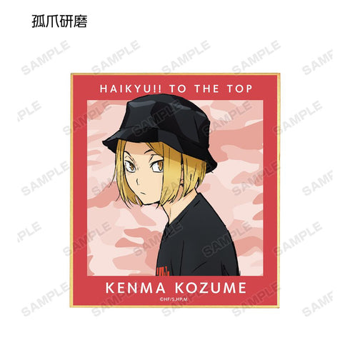 『ハイキュー!! TO THE TOP × 東武動物公園』描き下ろしイラスト レジャーver. トレーディングミニ色紙(単位/BOX)【202501再販】