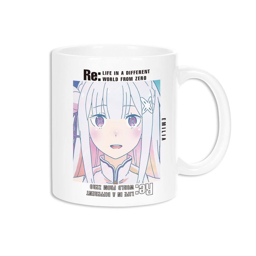 中古 マグカップ・湯のみ レム＆ラム＆エミリア アイドルVer マグカップ 「Re：ゼロから始める異