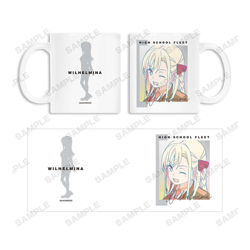 『ハイスクール・フリート』ヴィルヘルミーナ Ani-Art CLEAR LABEL マグカップ【202603再販】