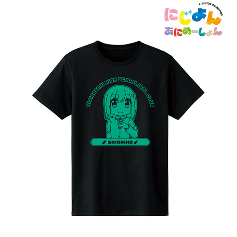 『ラブライブ!虹ヶ咲学園スクールアイドル同好会』にじよん あにめーしょん 三船 栞⼦ カレッジTシャツ(メンズ/レディース)
