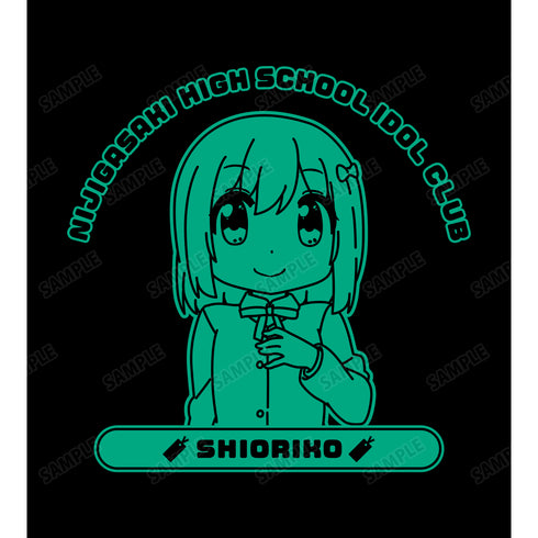 『ラブライブ!虹ヶ咲学園スクールアイドル同好会』にじよん あにめーしょん 三船 栞⼦ カレッジTシャツ(メンズ/レディース)