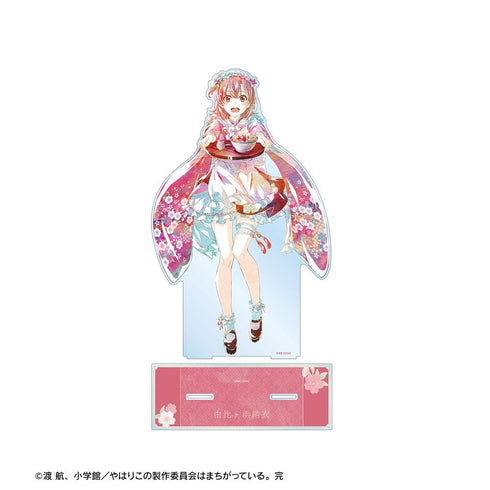 《我的青春戀愛喜劇果然有問題。完》全新繪製插圖 由比濱結衣 和風女僕裝版 Ani-Art 特大亞克力立牌【202605再版】