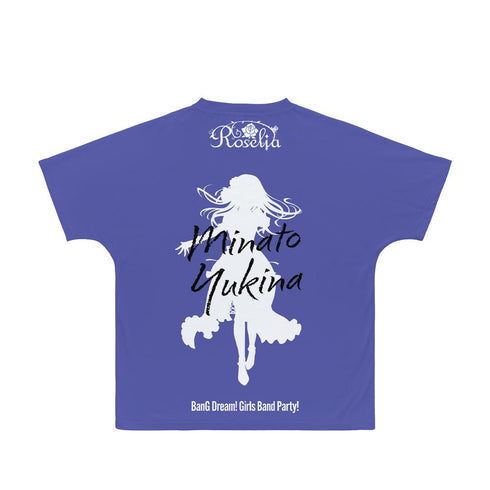 『BanG Dream! ガールズバンドパーティ!』湊 友希那 Ani-Art 第4弾 フルグラフィックTシャツユニセックス【202501再販】
