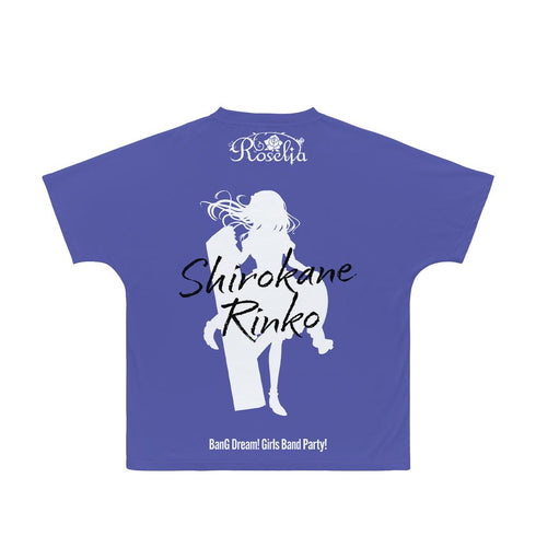 『BanG Dream! ガールズバンドパーティ!』白金 燐子 Ani-Art 第4弾 フルグラフィックTシャツユニセックス【202501再販】