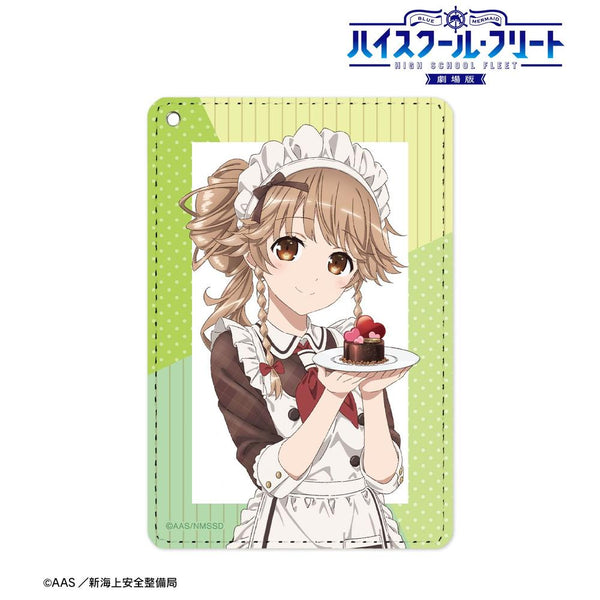 『ハイスクール・フリート』描き下ろしイラスト 納沙 幸子 バレンタインver. 1ポケットパスケース【202609再販】