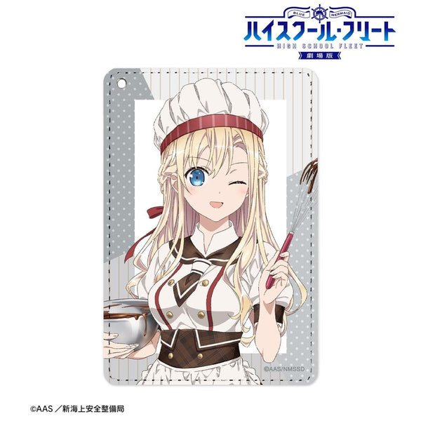 『ハイスクール・フリート』描き下ろしイラスト ヴィルヘルミーナ バレンタインver. 1ポケットパスケース【202609再販】