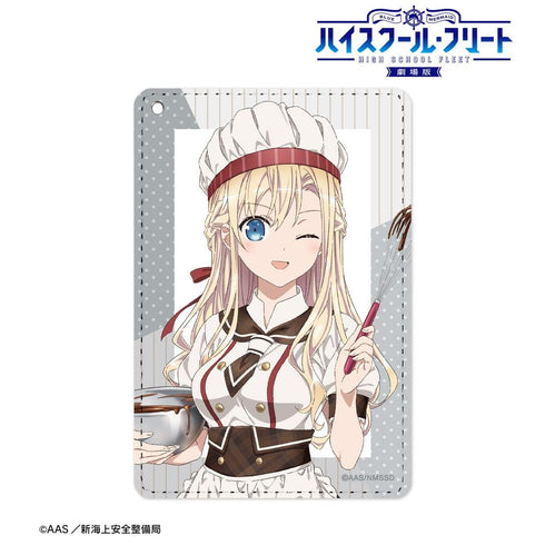 『ハイスクール・フリート』描き下ろしイラスト ヴィルヘルミーナ バレンタインver. 1ポケットパスケース【202603再販】