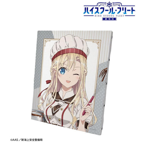 『ハイスクール・フリート』描き下ろしイラスト ヴィルヘルミーナ バレンタインver. キャンバスボード【202603再販】