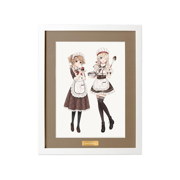 『ハイスクール・フリート』描き下ろしイラスト 納沙 幸子&ヴィルヘルミーナ バレンタインver. キャラファイングラフ【202603再販】