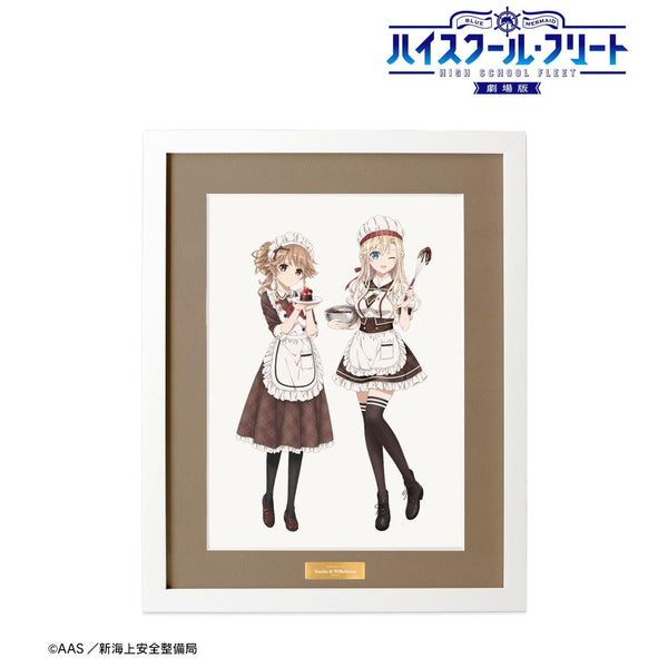 『ハイスクール・フリート』描き下ろしイラスト 納沙 幸子&ヴィルヘルミーナ バレンタインver. キャラファイングラフ【202609再販】