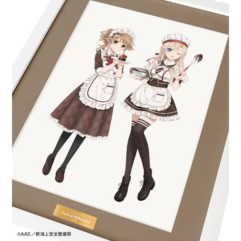 『ハイスクール・フリート』描き下ろしイラスト 納沙 幸子&ヴィルヘルミーナ バレンタインver. キャラファイングラフ【202603再販】