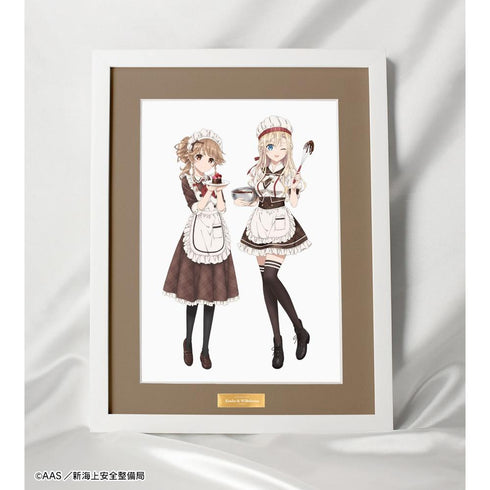 『ハイスクール・フリート』描き下ろしイラスト 納沙 幸子&ヴィルヘルミーナ バレンタインver. キャラファイングラフ【202603再販】