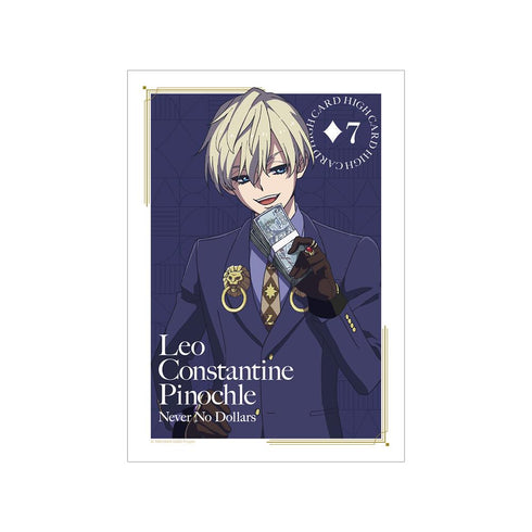 『HIGH CARD』レオ・コンスタンティン・ピノクル A3マット加工ポスター【202501再販】