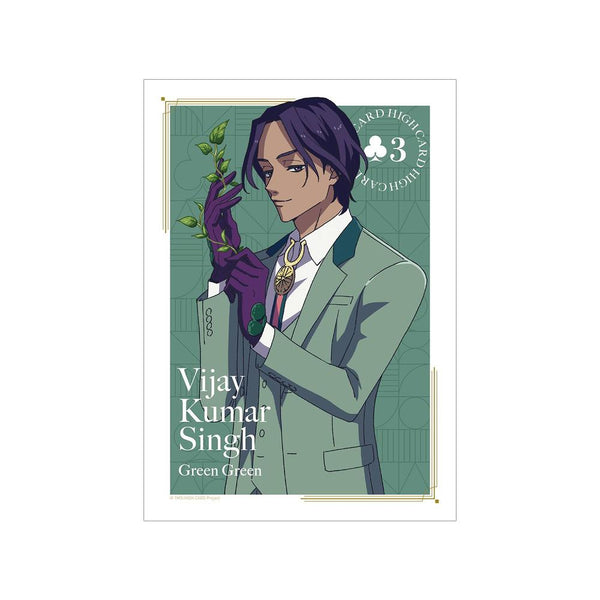 『HIGH CARD』ヴィジャイ・クマール・シン A3マット加工ポスター【202606再販】