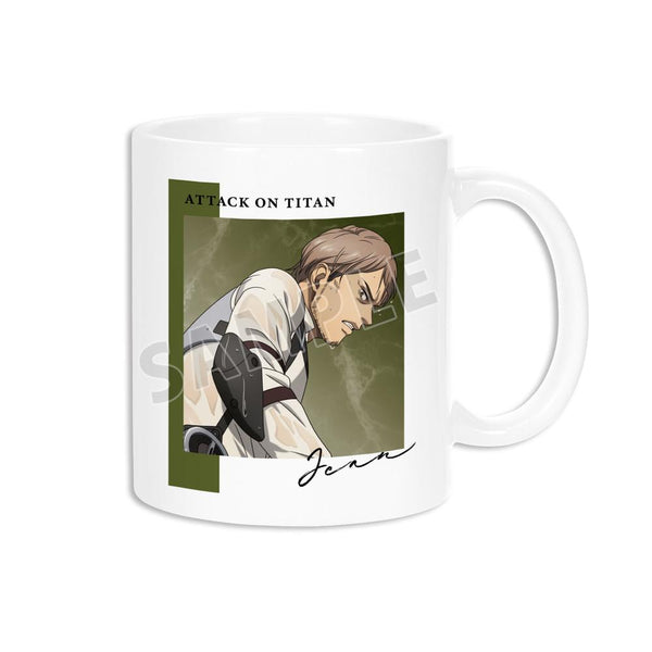 『進撃の巨人』描き下ろしイラスト ジャン 戦う背中ver. マグカップ【202512再販】