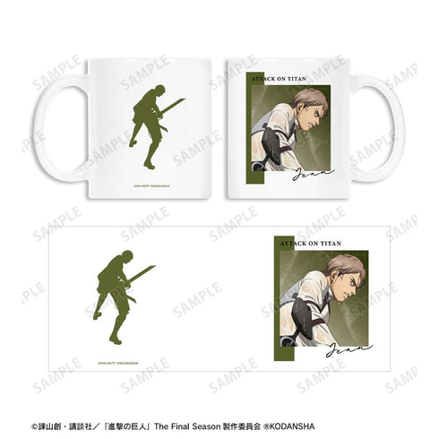 『進撃の巨人』描き下ろしイラスト ジャン 戦う背中ver. マグカップ【202512再販】
