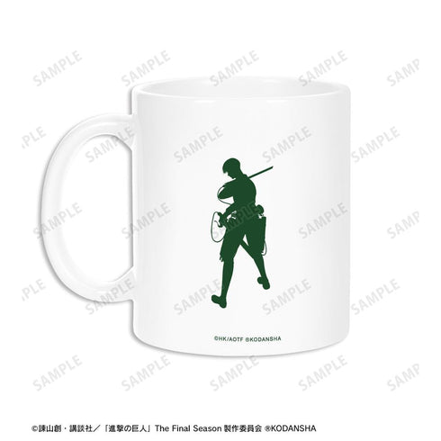 『進撃の巨人』描き下ろしイラスト リヴァイ 戦う背中ver. マグカップ【202512再販】