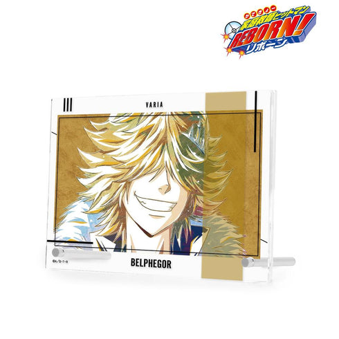 『家庭教師ヒットマンREBORN!』ベルフェゴール(10年後) Ani-Art 第4弾 ダブルアクリルパネル【202603再販】