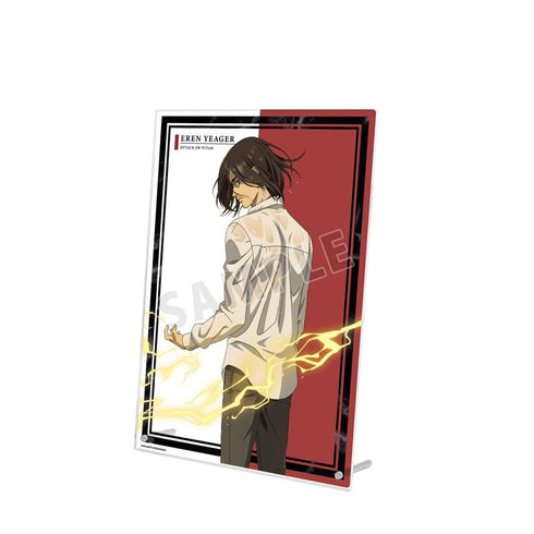 『進撃の巨人』描き下ろしイラスト エレン 戦う背中ver. A4アクリルパネル【202608再販】