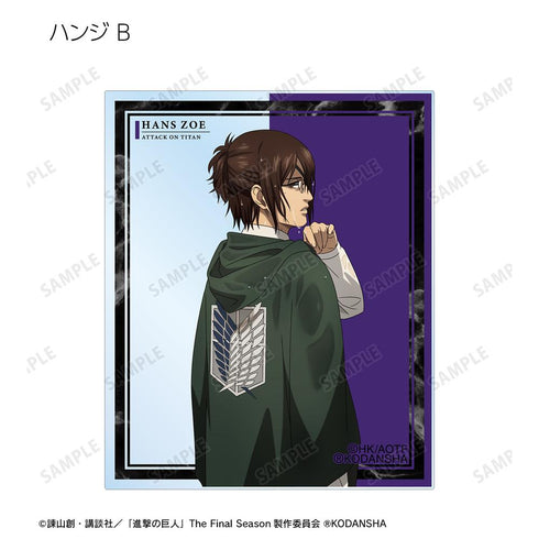 『進撃の巨人』描き下ろしイラスト 戦う背中ver. トレーディングアクリルカード(単位/BOX)【202507再販】