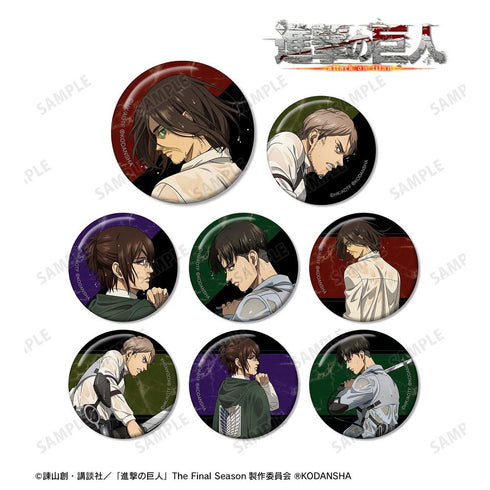 『進撃の巨人』描き下ろしイラスト 戦う背中ver. トレーディング缶バッジ(単位/BOX)【202512再販】