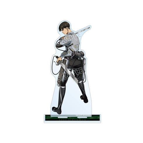 『進撃の巨人』描き下ろしイラスト リヴァイ 戦う背中ver. BIGアクリルスタンド【202512再販】