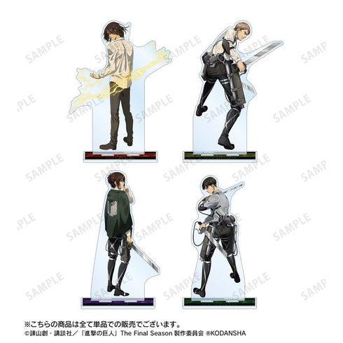 『進撃の巨人』描き下ろしイラスト リヴァイ 戦う背中ver. BIGアクリルスタンド【202512再販】