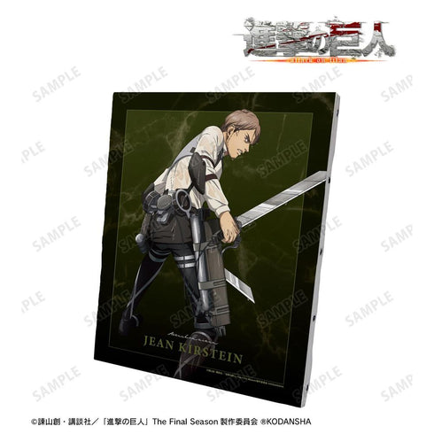 『進撃の巨人』描き下ろしイラスト ジャン 戦う背中ver. キャンバスボード【202603再販】