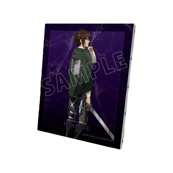 『進撃の巨人』描き下ろしイラスト ハンジ 戦う背中ver. キャンバスボード【202603再販】