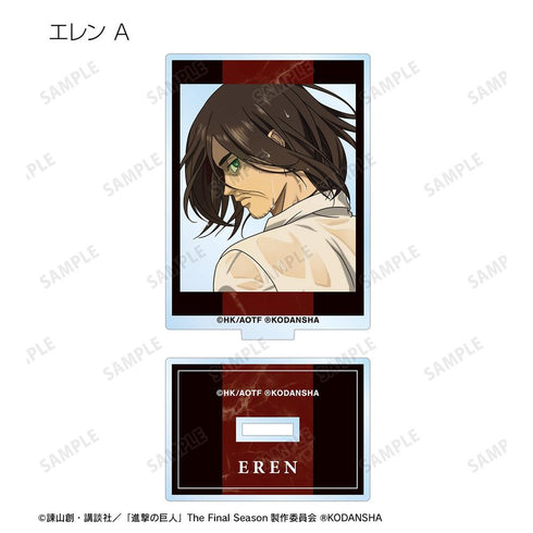『進撃の巨人』描き下ろしイラスト 戦う背中ver. トレーディングアクリルスタンド(単位/BOX)【202607再販】