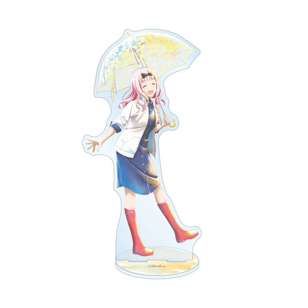 『かぐや様は告らせたい-ファーストキッスは終わらない-』描き下ろしイラスト 藤原千花 雨の日のお出かけver. Ani-Art aqua label BIGアクリルスタンド【202510再販】