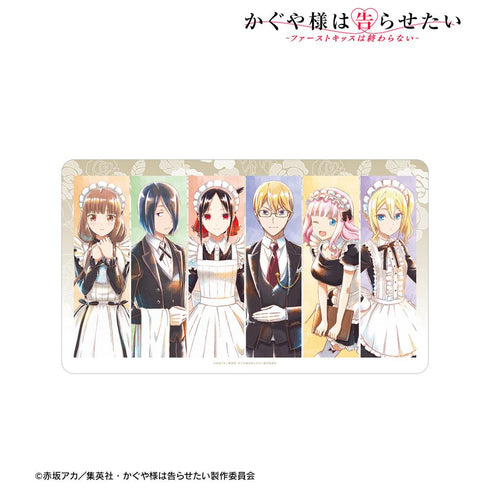 『かぐや様は告らせたい-ファーストキッスは終わらない-』描き下ろしイラスト メイド&執事ver. Ani-Art aqua label プレイマット【202510再販】