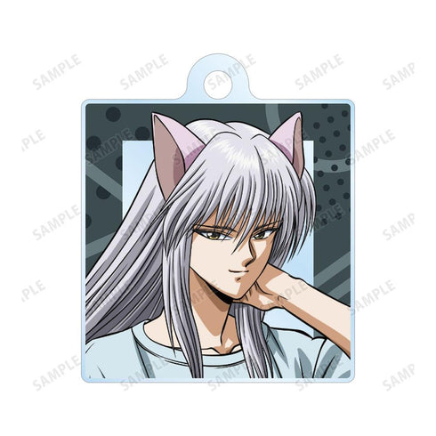 『幽☆遊☆白書』描き下ろしイラスト 妖狐蔵馬 90’sカジュアルver. 2連ワイヤーアクリルキーホルダー【202606再販】