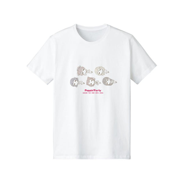 『BanG Dream! ガールズバンドパーティ!』Poppin'Party ちびころ Tシャツレディース【202407再販】