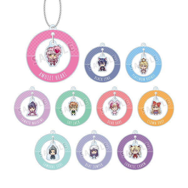 『しゅごキャラ!』トレーディング ちょこんと! ゆらゆらアクリルキーホルダー(単位/BOX)【202507再販】