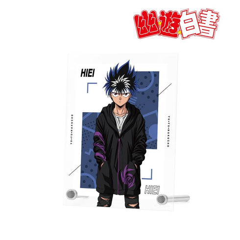 《幽☆遊☆白書》全新繪製插圖 飛影 90年代休閒風版 A6壓克力板【202606再版】